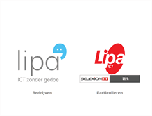 Tablet Screenshot of lipa.be
